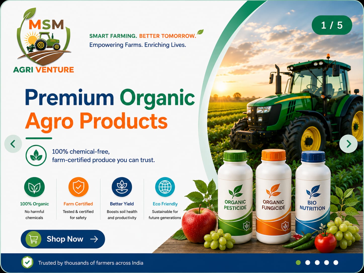 Premium Organic Agro Products